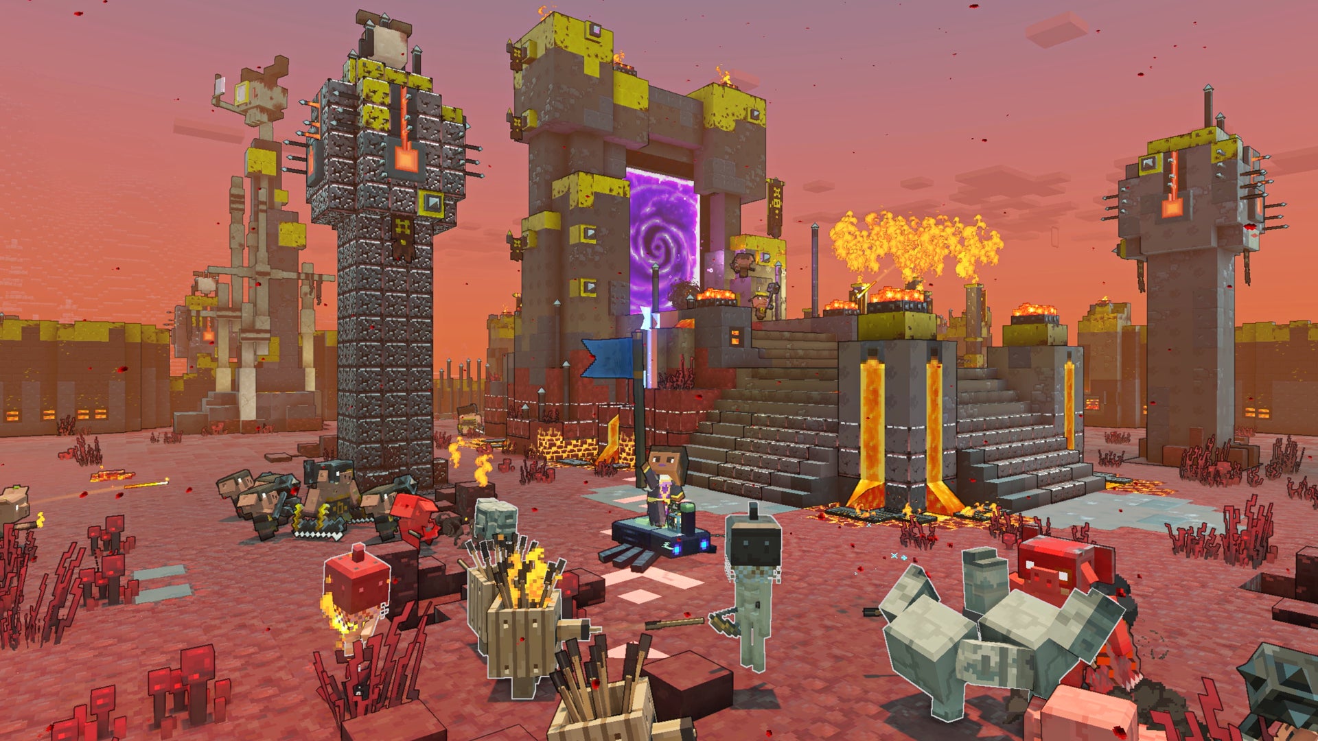Playing Minecraft Legends How to play Minecraft Legends multiplayer | Rock Paper Shotgun