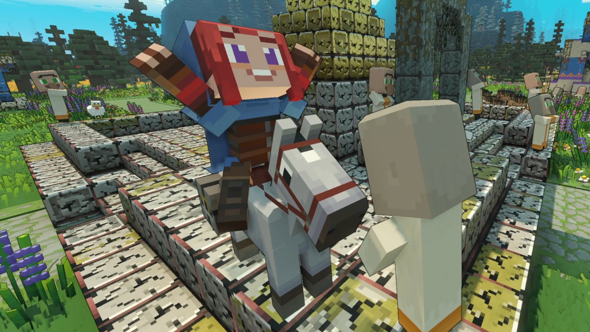 Playing Minecraft Legends How to play Minecraft Legends multiplayer | Rock Paper Shotgun