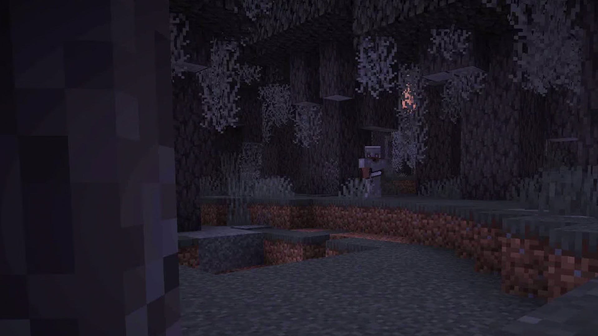 Minecraft screenshot showing the new Pale Garden biome. - 5