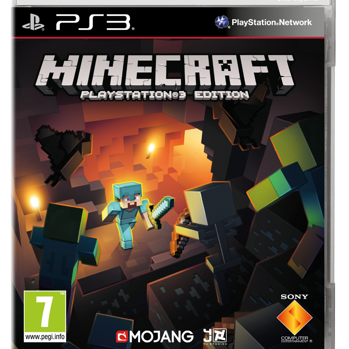 Minecraft ps3 split shop screen