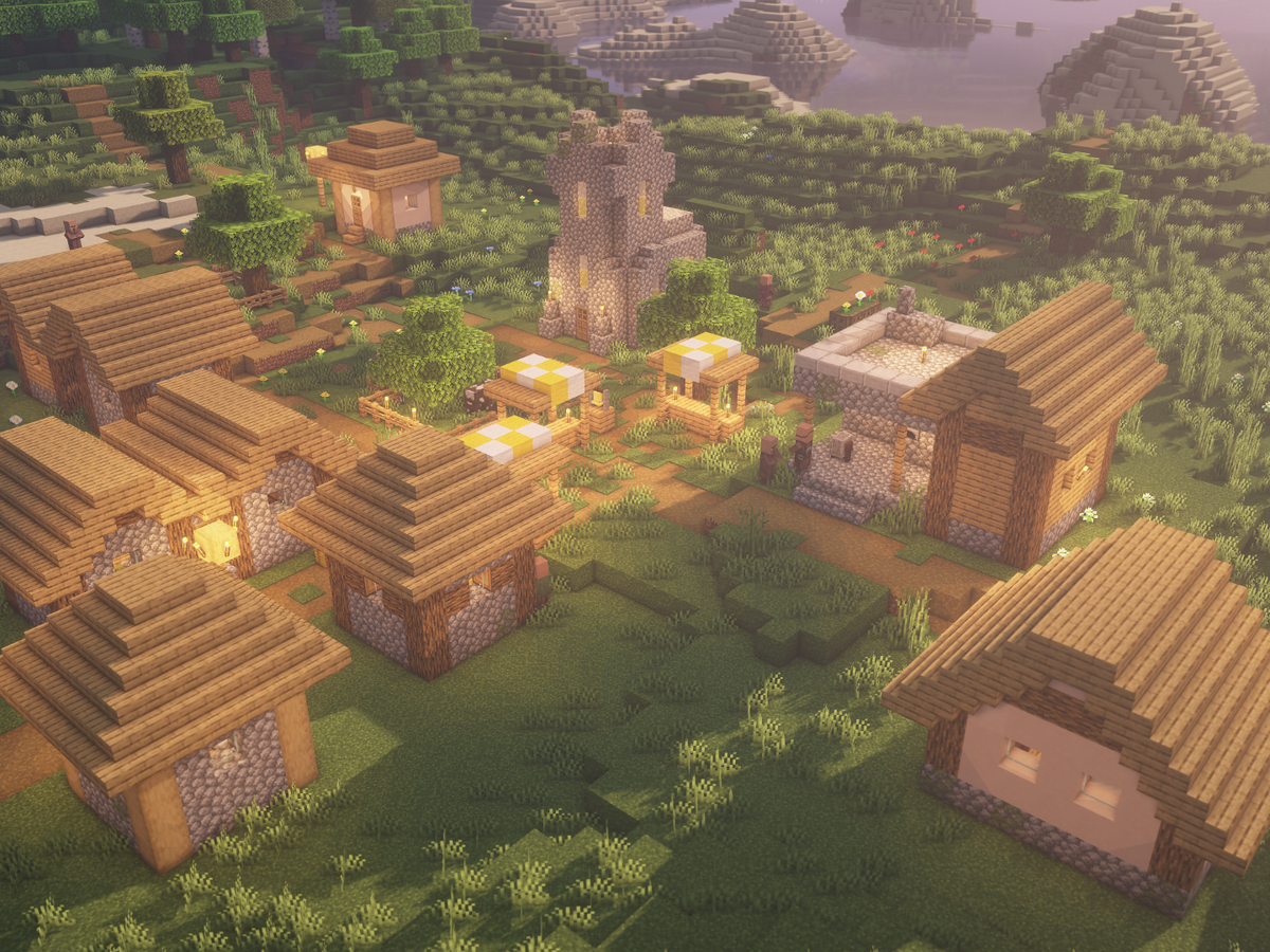 The village best sale minecraft