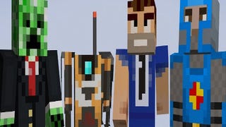 Minecraft Xbox 360 - next skin pack contains Claptrap, tuxedo wearing Creeper 