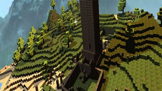 Have a look at Minecraft running on Xbox 360
