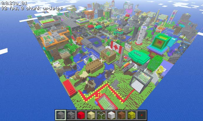 Victory Minecraft Build Digging for Victory: Minecraft Explored | Eurogamer.net
