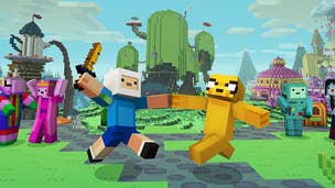 Minecraft Adventure Time Mash Up Pack out for console edition, Wii U and Switch later today