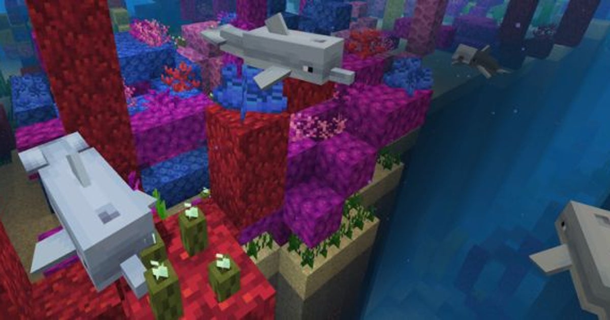 Minecraft's Update Aquatic splashes onto Java clients | Rock Paper Shotgun