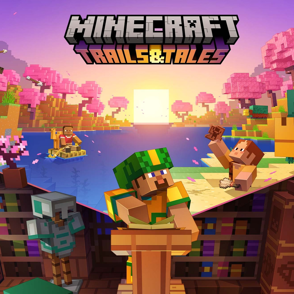 New adventures await in Minecraft with today's launch of the Trails & Tales  update