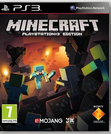 In case you still don't have it, Minecraft PS3 Edition is out on disc this week