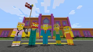 The Simpsons skins come to Minecraft on PlayStation this week   