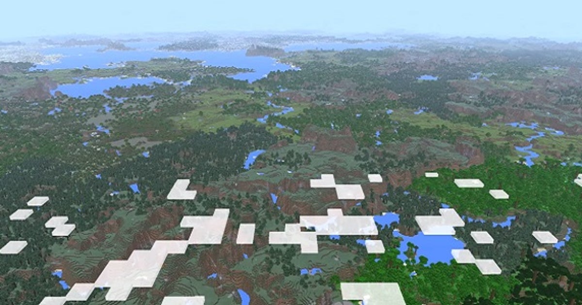 Small Draw Distance In Minecraft Minecraft 4K Render Distance | Rock Paper Shotgun
