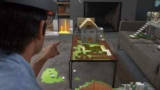 Hands On With HoloLens And Augmented Reality Minecraft
