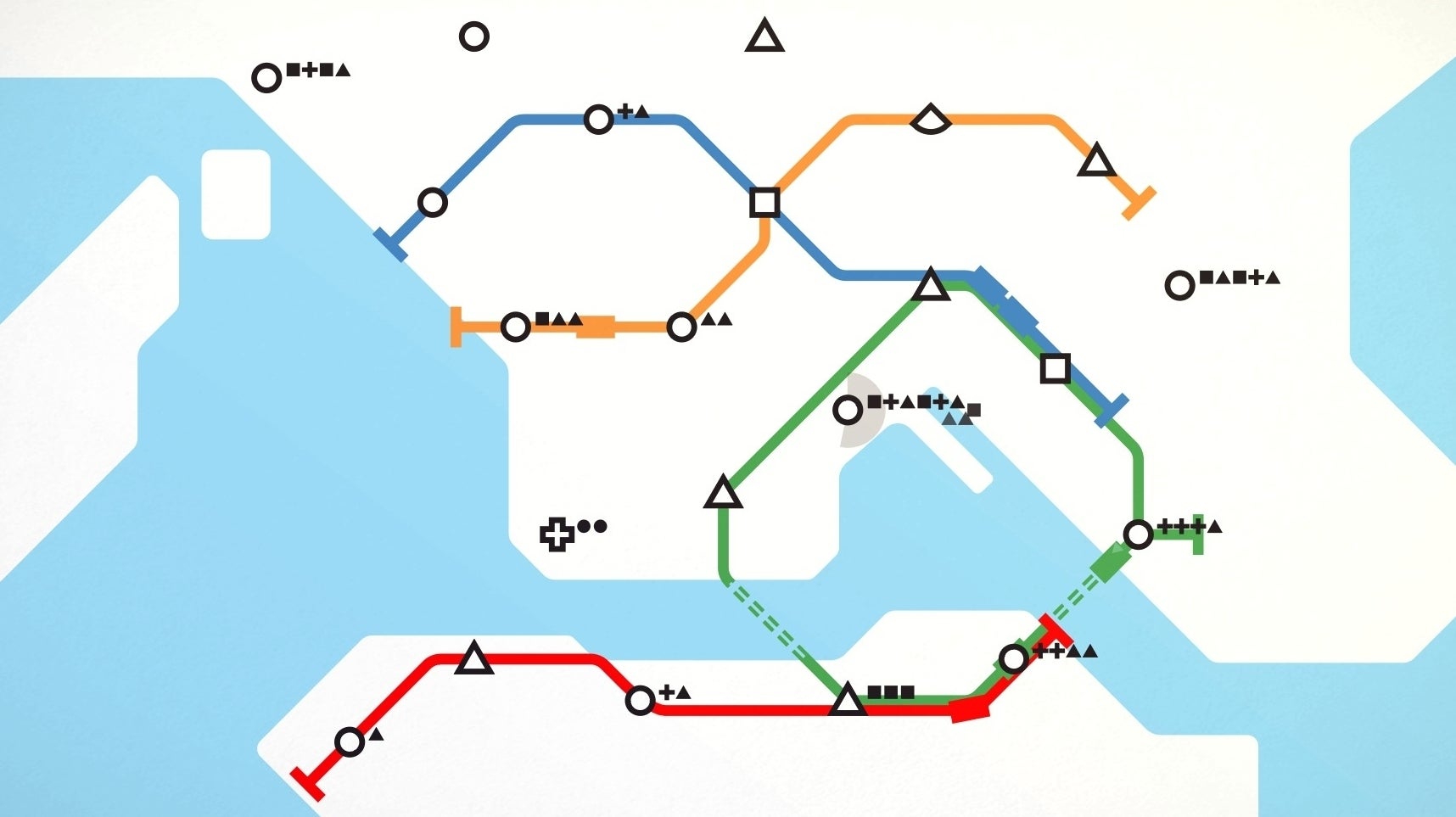 Map Mini Trans Mini Motorways is the new game from the maker of Mini Metro | Eurogamer.net