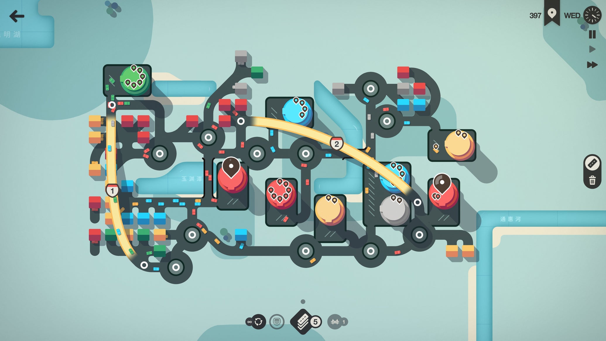 Mini Motor Racing Map Mini Motorways' Challenge City update adds fun twists on its urban ...