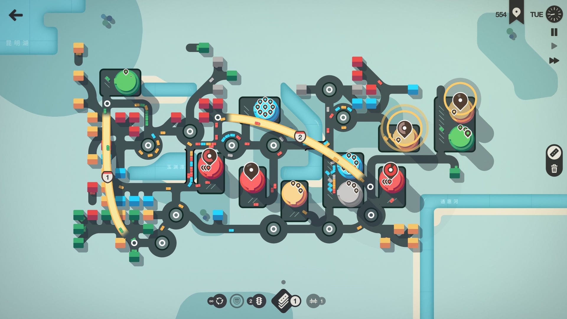 Mini Motor Racing Map Minimalist puzzlers Mini Motorways and Mini Metro are getting crossover ...