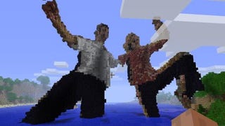Minecraft + Kinect = Internet Glory