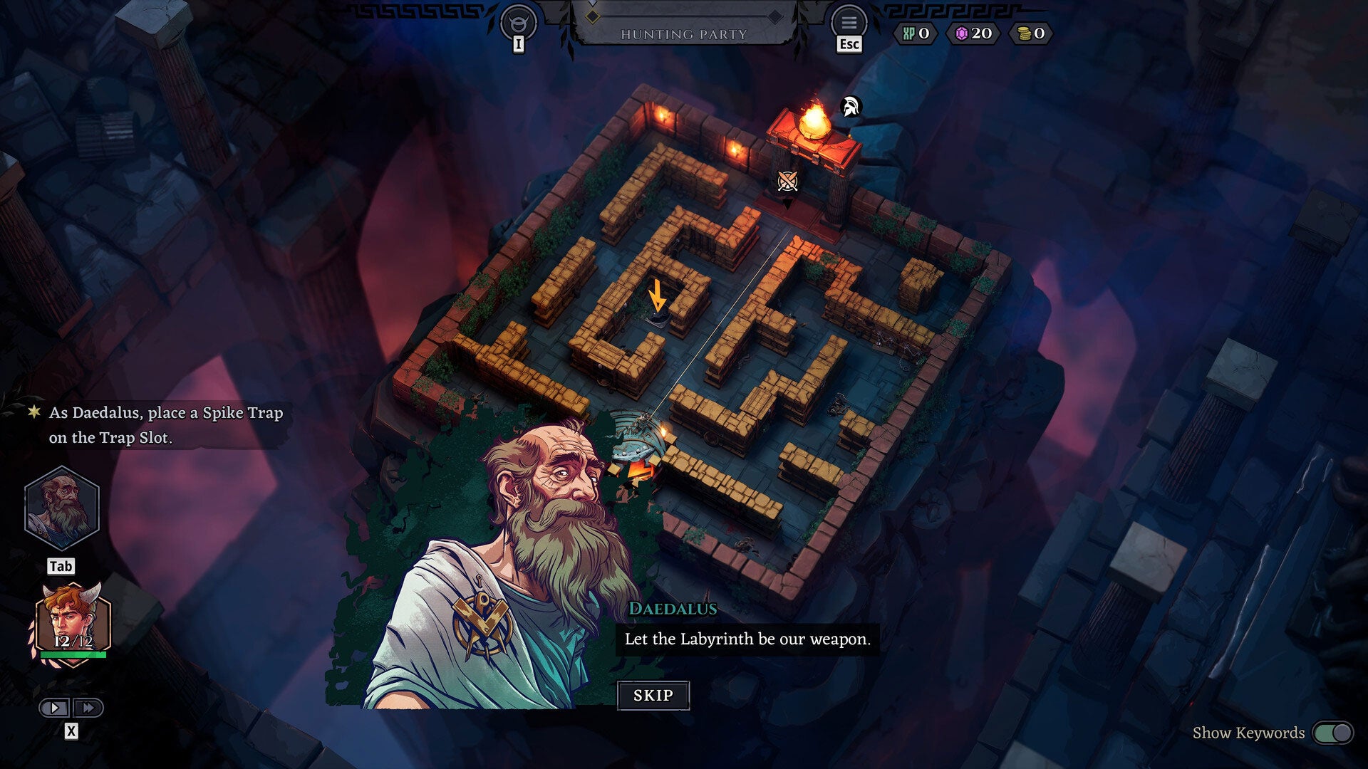 'The teenagers have it coming' I tell myself as I set another spike trap in this Greek myth-infused tower defense game