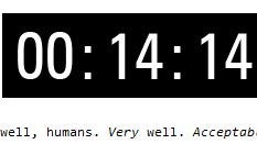 GLaDOS' Countdown Is Up