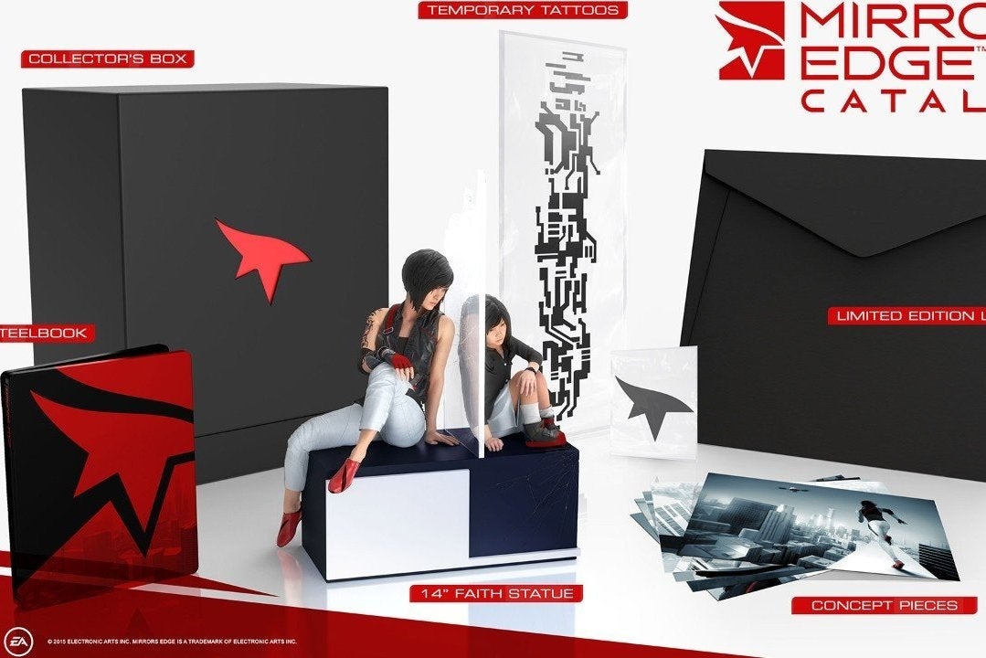 Mirror's Edge Catalyst authentic Collector's Edition For Playstation 4 (BRAND NEW)