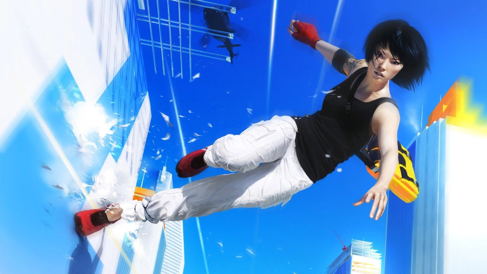 Mirror's Edge's pre-release prototype is now experienceable, and features a brutal arm break and horrible opening monologue
