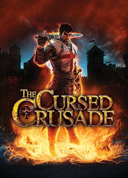 Caixa de jogo de The Cursed Crusade