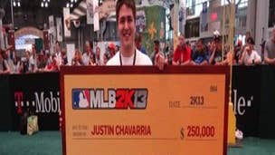 MLB 2K13 $250,000 Perfect Game Challenge winner is Justin Chavarria