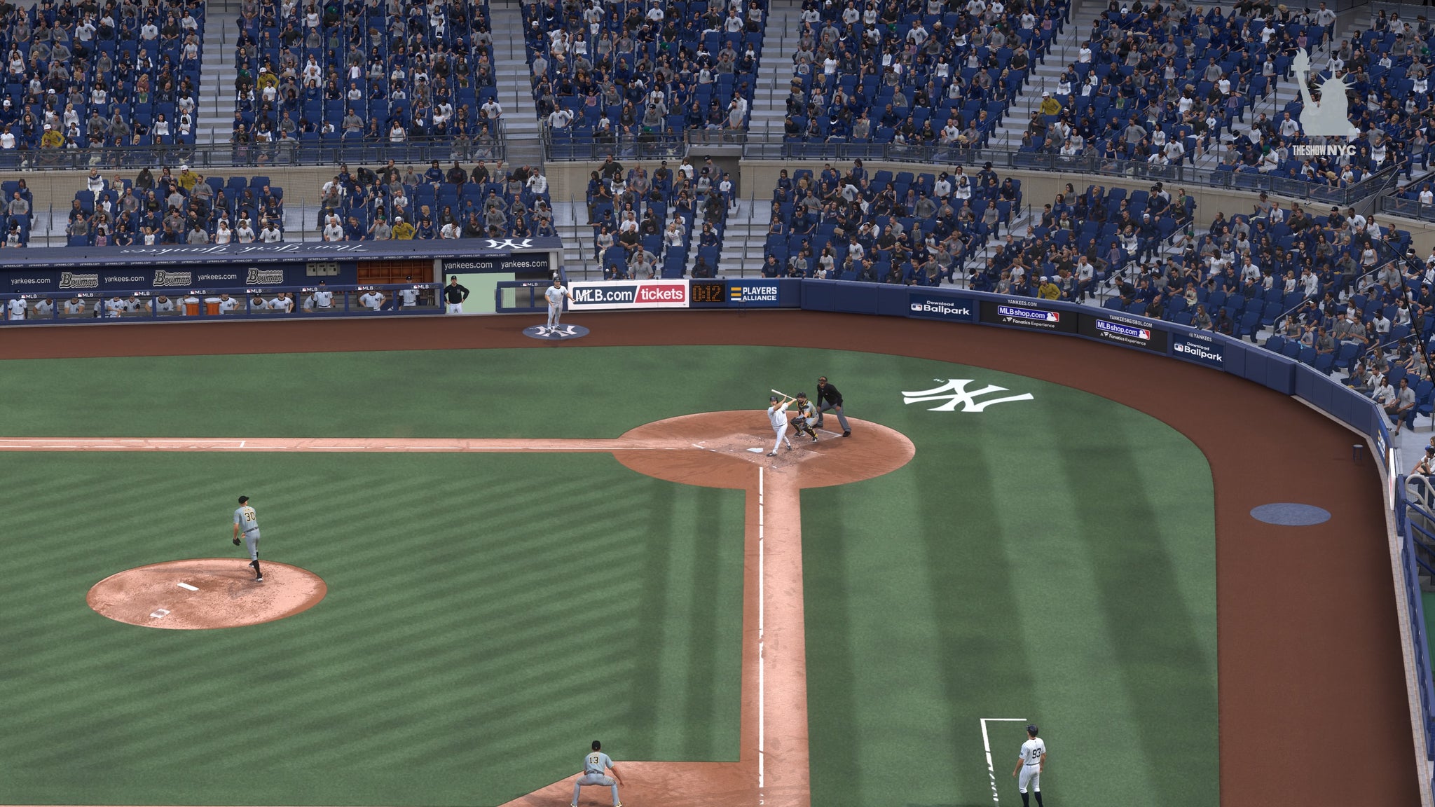 The UberCostanza hitting a home run in MLB The Show 24. - 7