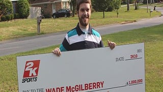 Alabama man wins 2K's $1M MLB 2K10 contest