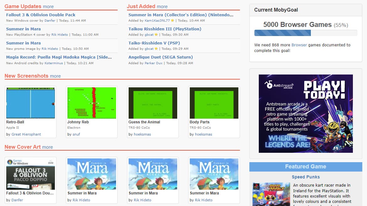 Java Browser Mobygames Oh no, Atari have bought MobyGames | Rock Paper Shotgun