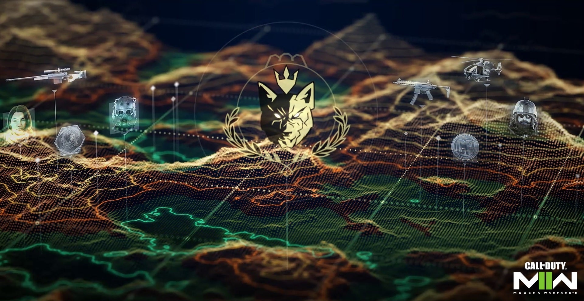 screenshot of modern warfare 2 battle pass from official website