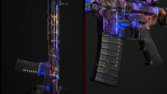 modern warfare 2 m4 in orion mastery camo