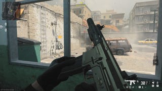 Screenshot of the Chimera assault rifle in Modern Warfare 3