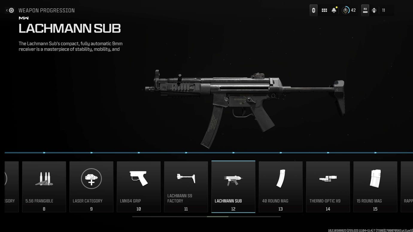 Best Lachmann Sub loadout and class build for Warzone and MW3