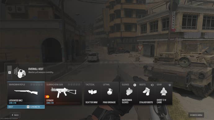 Screenshot of a Lockwood Mk2 loadout in Modern Warfare 3