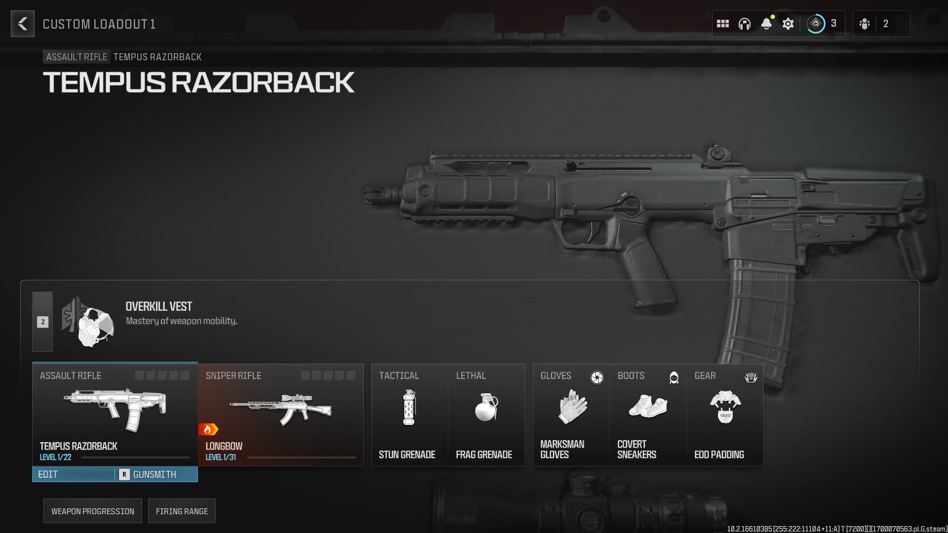 Best MW3 Tempus Razorback loadout and class setup | Rock Paper Shotgun