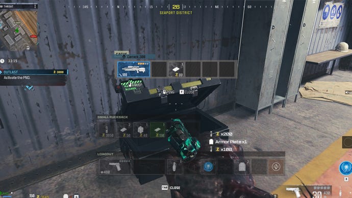 Screenshot of the Carrack .300 in MWZ