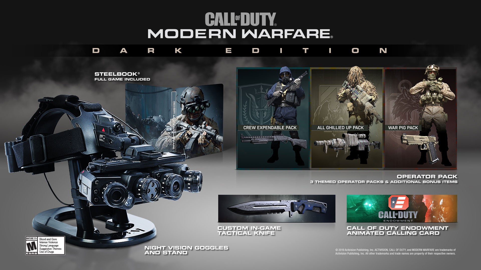 Call of duty modern warfare operator edition price discount