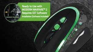 Mad Catz Modern Warfare 2 gear looks glowy, green