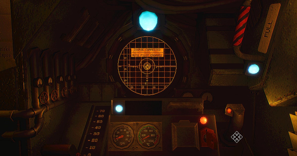 Control a huge drilling vessel rife with bloody religious symbolism in Mole, a horror sim from former GTFO developers Control a huge drilling vessel rife with bloody religious symbolism in Mole, a horror sim from former GTFO developers