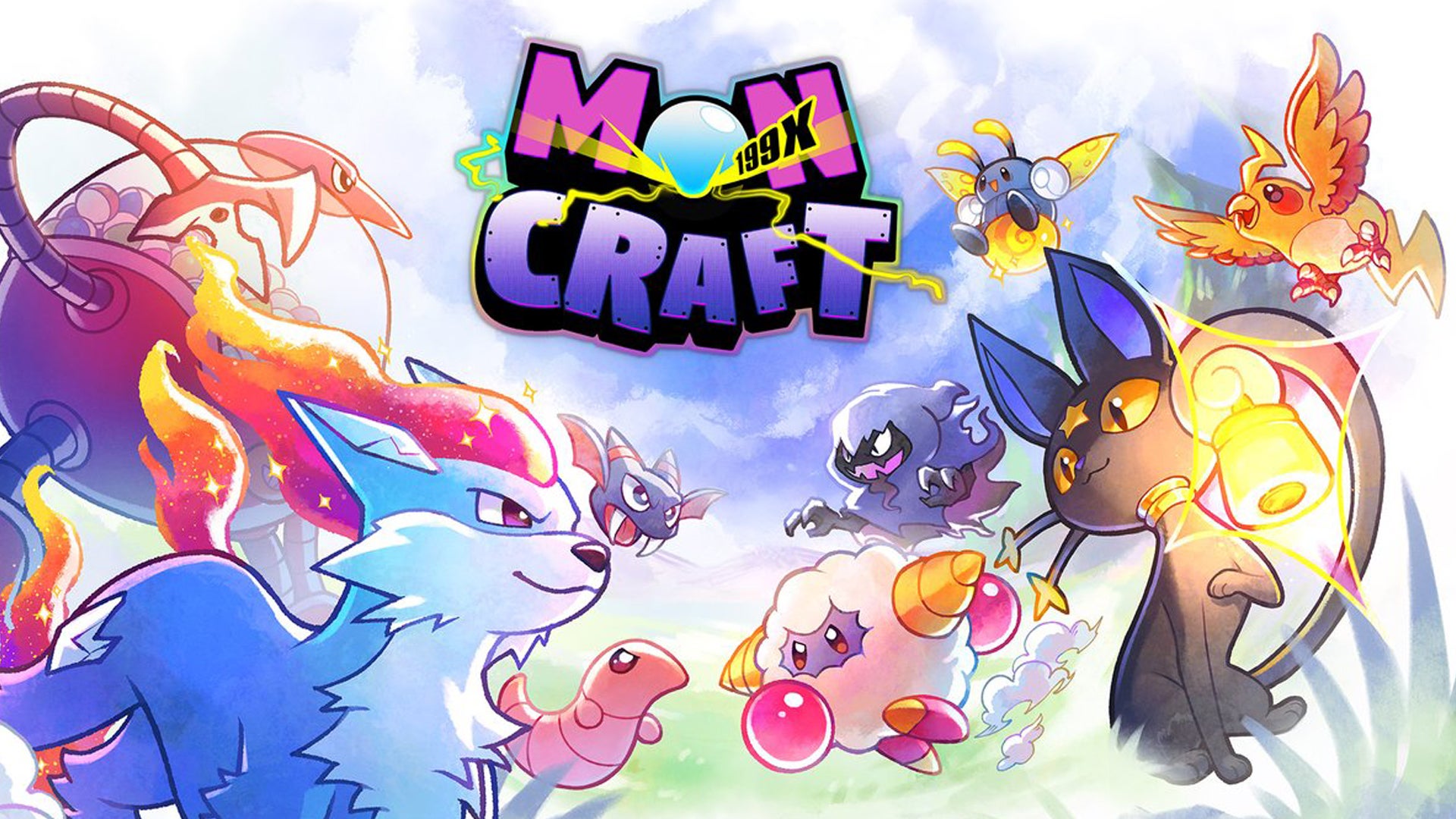 MonCraft 199X is a creature collecting survival game where the Y2K apocalypse actually happened