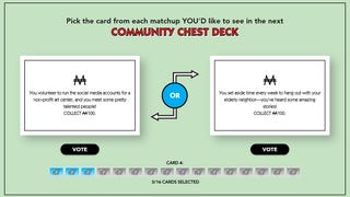 Monopoly to update Community Chest cards with fan vote and celebrity game for charity