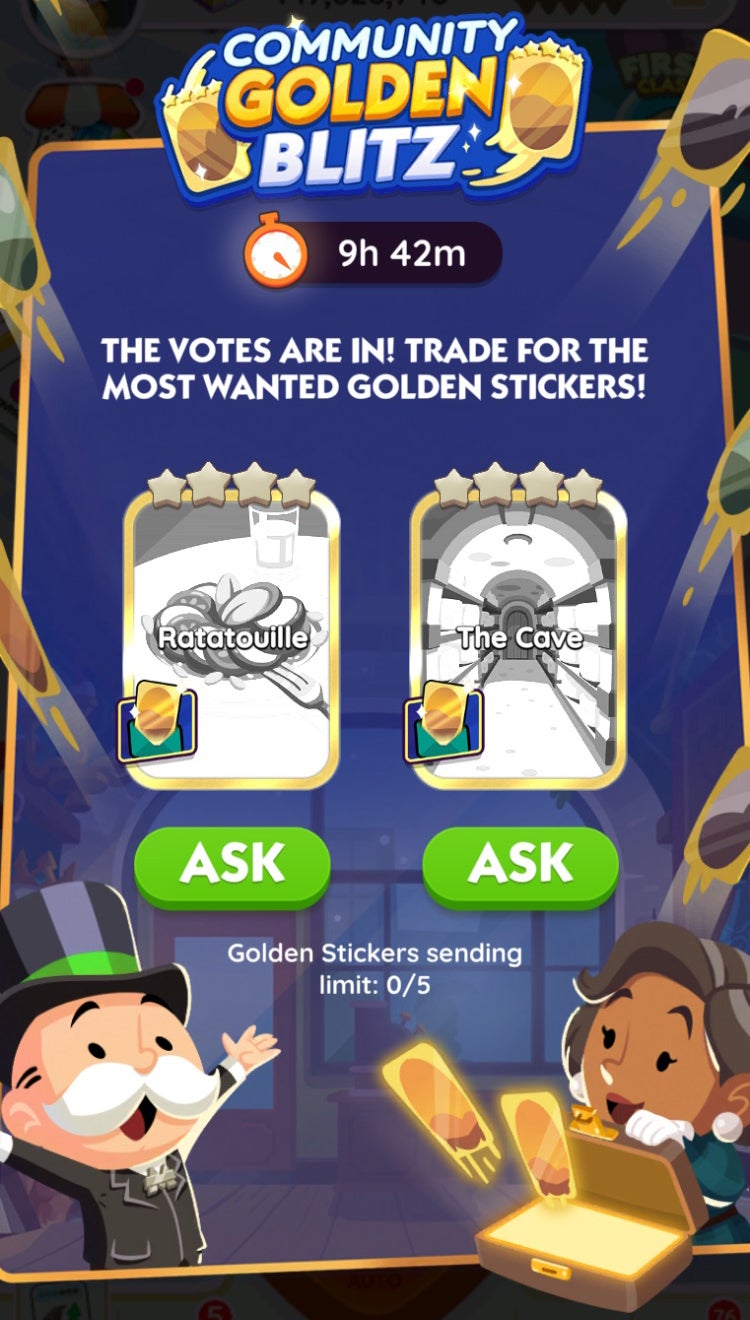 When is the next Golden Blitz event in Monopoly Go?