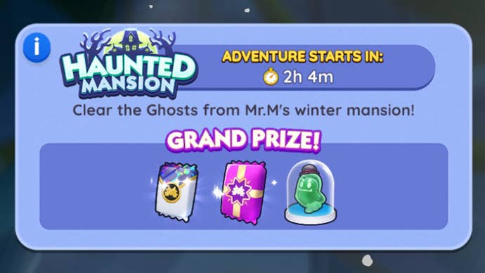 Rewards available in the Haunted Mansion event in Monopoly Go.