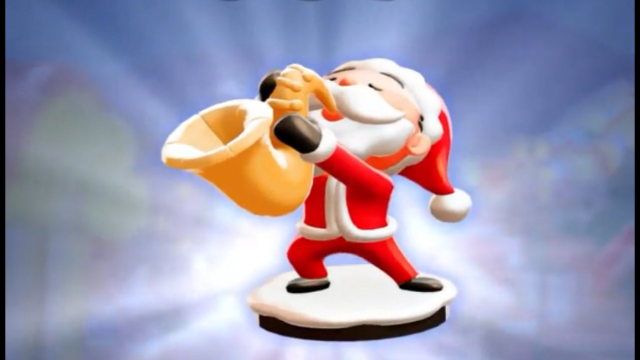 The Saxy Santa token in Monopoly Go. - 3