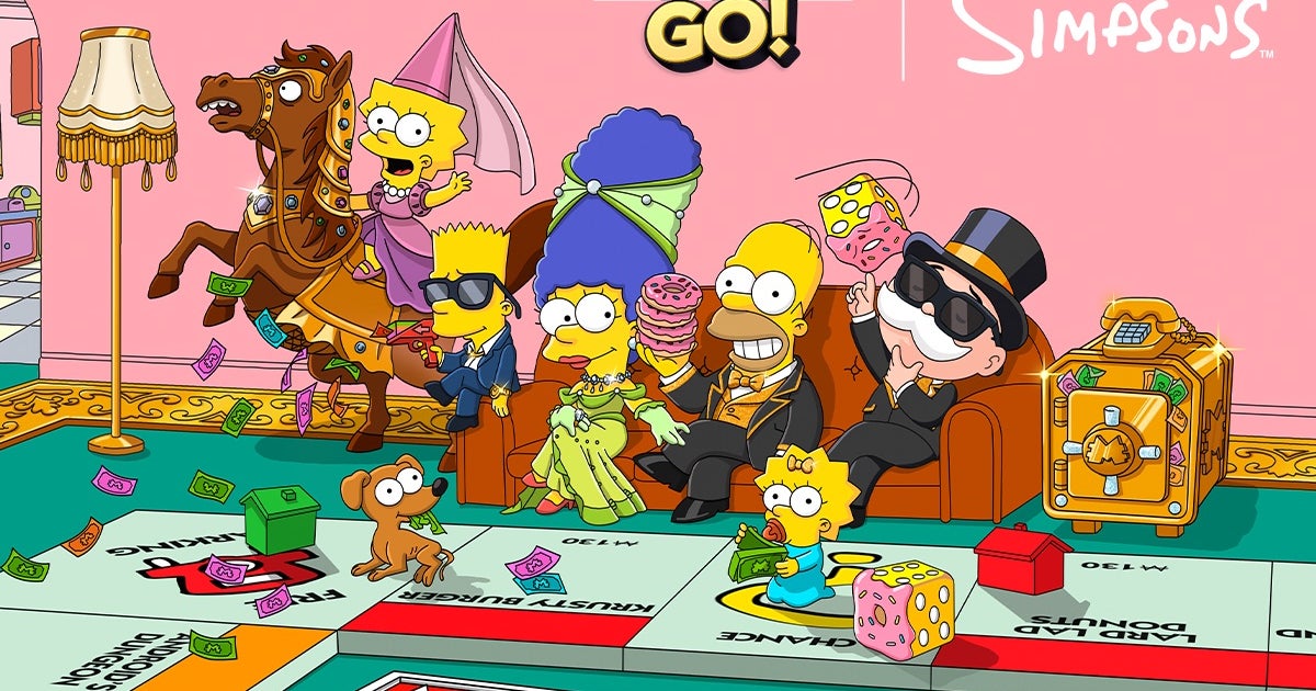 Monopoly Go x The Simpsons crossover is almost here Monopoly Go x The Simpsons crossover is almost here