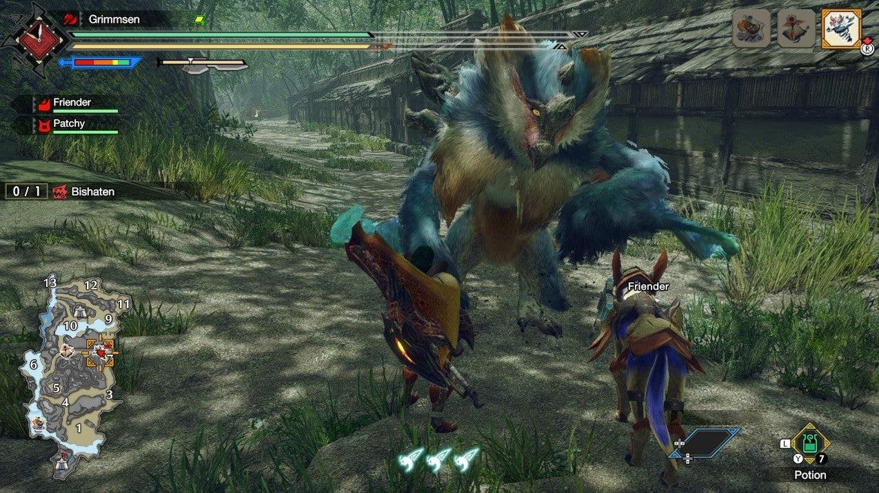 Monster Hunter Rise Bishaten - 1