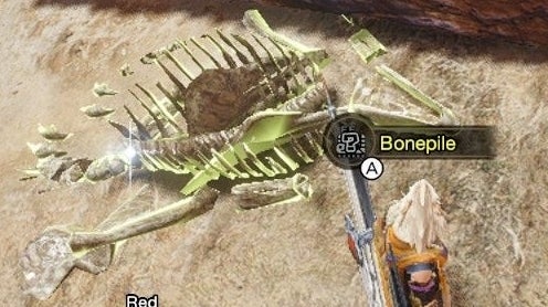 Monster Hunter Rise - Bone locations: How to get an Eroded Skeleton, Sturdy Bone, Pale Bone and other rare bones