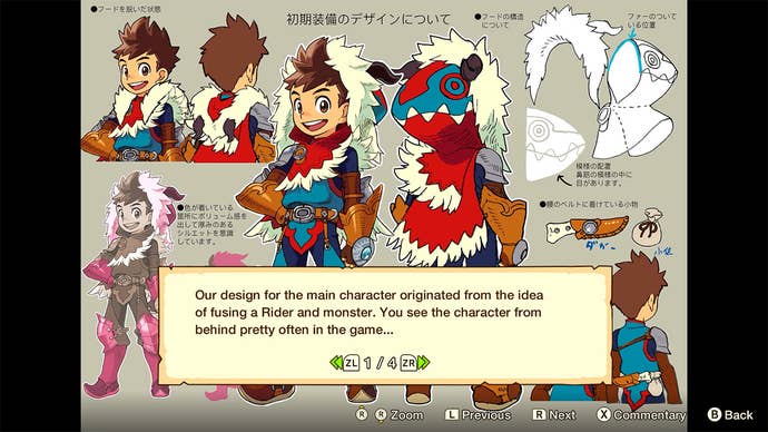 Monstrous fun in a Monster Hunter Stories remaster screenshot.