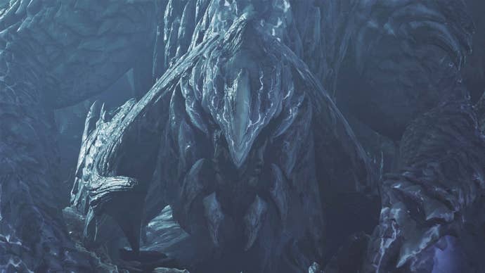 monster hunter wilds arkveld close up