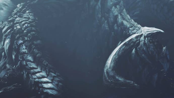 monster hunter wilds arkveld on ground