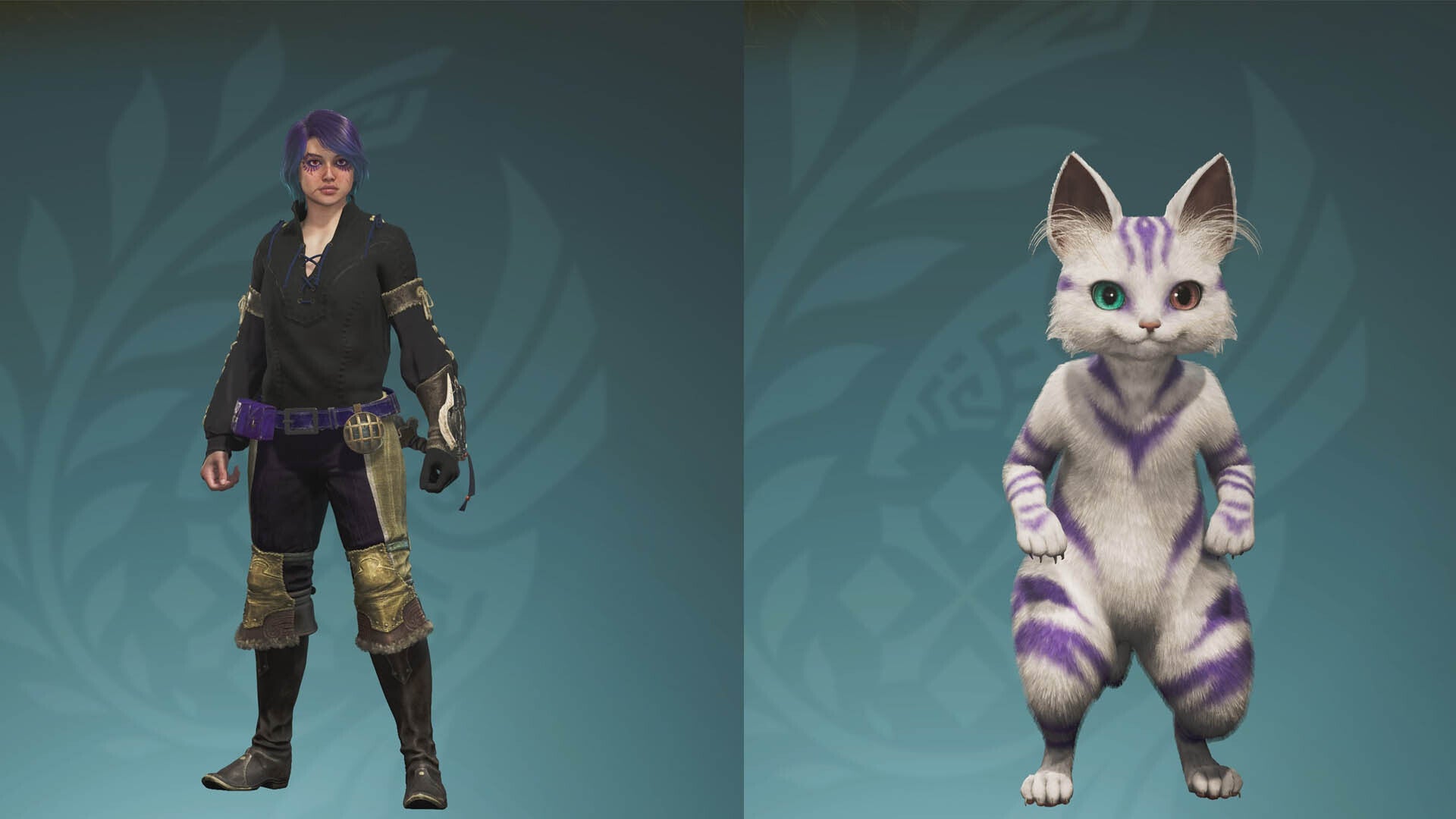 monster hunter wilds change appearance hunter and palico